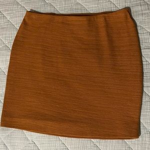 Express mustard skirt